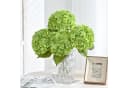 Agger Kunstblumenstrauß 4Pcs Seiden Hortensie Grün Bild 3