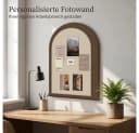 Diwzbyn Filz-Pinnwand Selbstklebend Boho Design Braun Bild 5