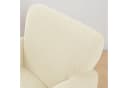 Agger Sesselhusse Beige Dehnbar Polyester Bild 5