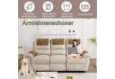 Zyronn Sesselschoner Wasserdicht & Rutschfest Beige Bild 1