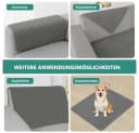 Zyronn Armlehnenbezug Grau Rutschfest Polyester-Feincord Bild 5