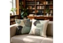 Diwzbyn Kissenbezüge 4er Set Boho Design Grün Bild 5