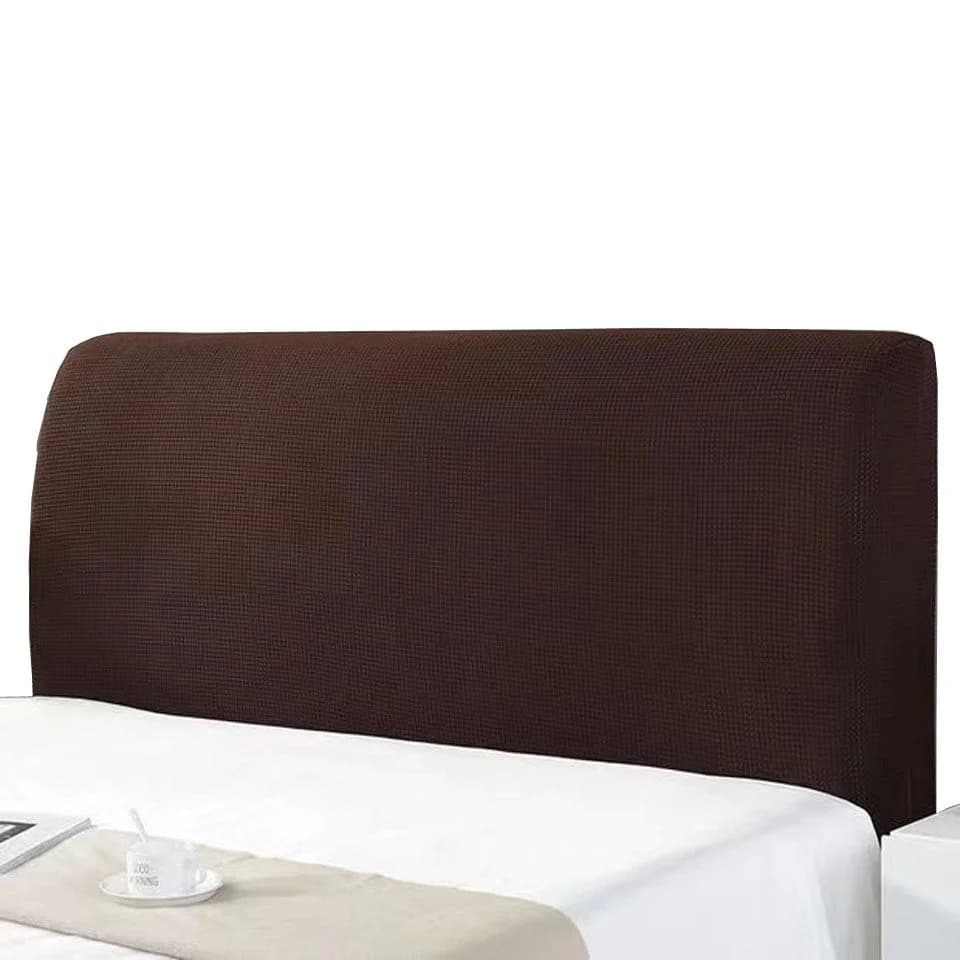 Zyronn Betthusse Braun Polyester Kopfteil Schonbezug - Bild 2