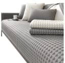 Zyronn Sofaschoner Grau Rutschfest Eisseidenstoff Bild 2