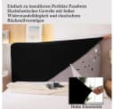 Zyronn Kopfteilbezug Schwarz Dehnbar Universell Milchsilk Bild 3