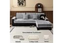 Diwzbyn Sofaschoner Hellgrau Rutschfest Chenille Bild 1
