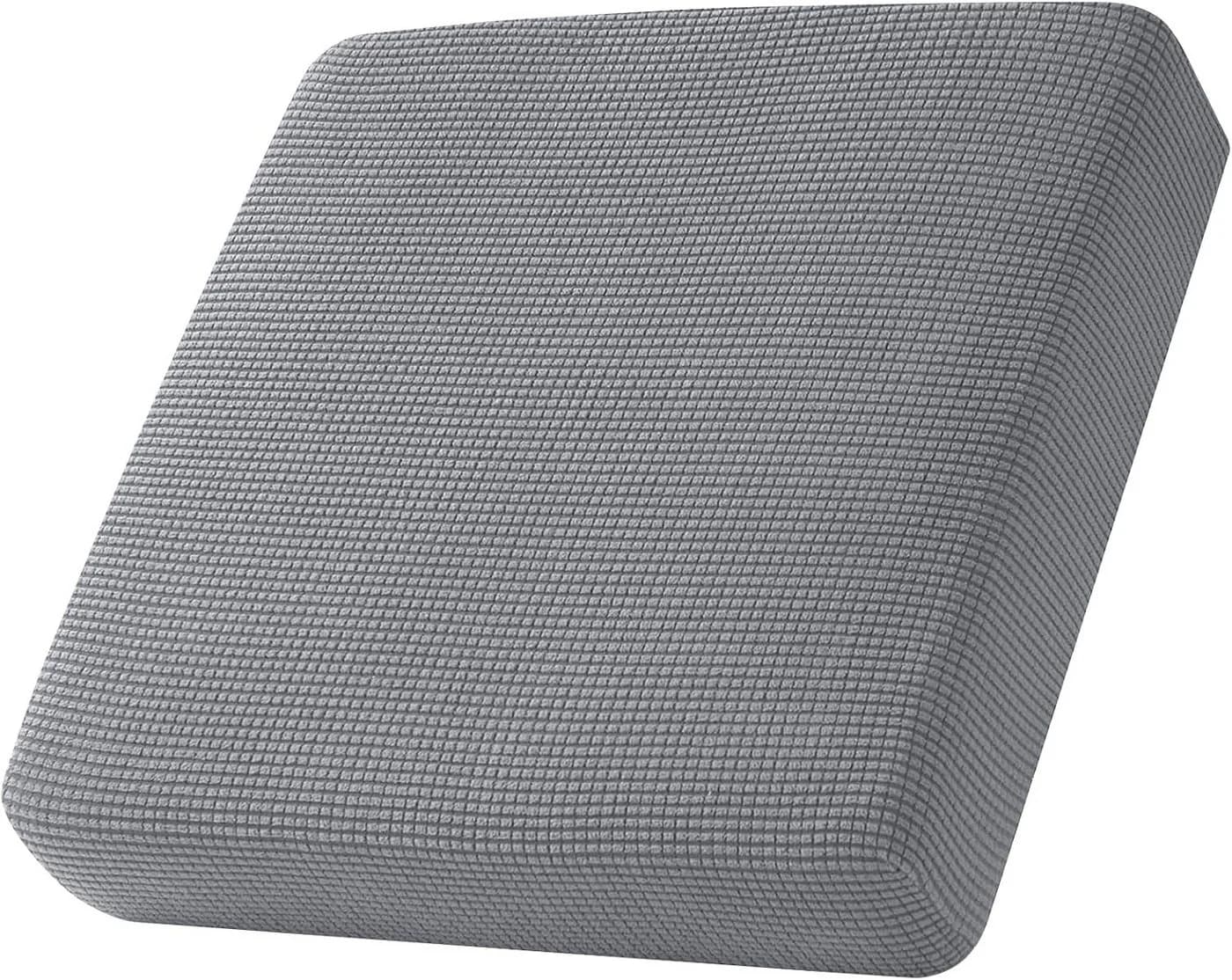 Zyronn Sofahusse Grau Elastischer Sofaüberzug Rutschfest Polyester - Bild 2