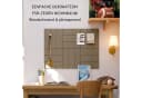 Diwzbyn Pinnwand 12 Stück Selbstklebend Filz Memoboard Blau Bild 3