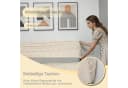 Zyronn Kopfteilbezug Beige Elastisch Waschbar Jacquard-Samt Bild 4