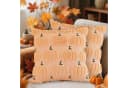 Diwzbyn Kissenbezug Herbst Kürbis Kunstfell 45x45 cm 2er-Set Bild 1