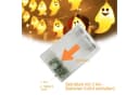 nsihing LED-Lichterkette Halloween 20 LEDs Geist mit Timer Bild 3