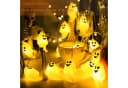 nsihing LED-Lichterkette Halloween 20 LEDs Geist mit Timer Bild 4