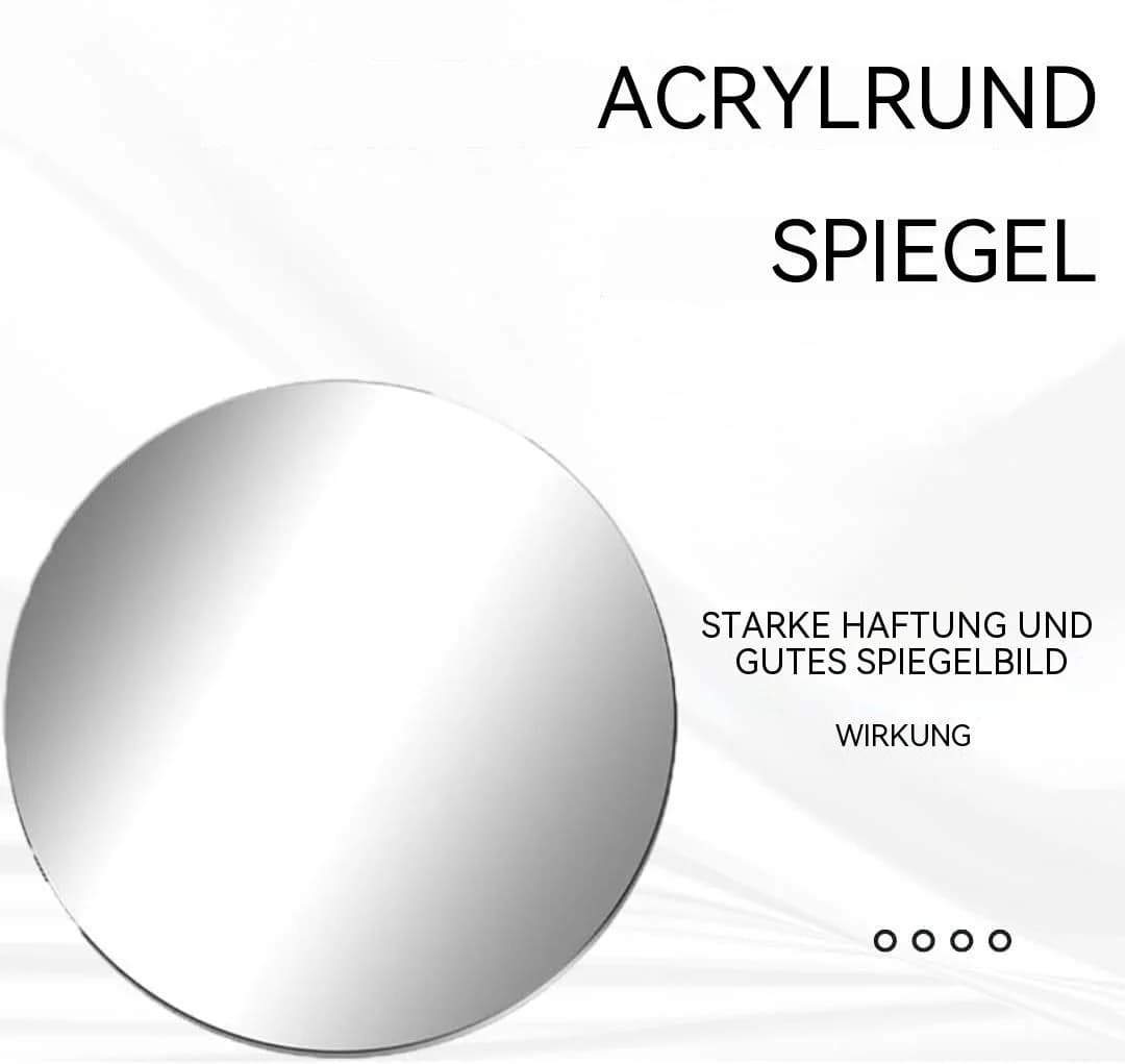 nsihing Runder Acrylspiegel Selbstklebend Glasfrei - Bild 4