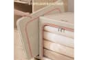 Diwzbyn Aufbewahrungsbox mit Deckel Leinen Beige 22L Bild 1