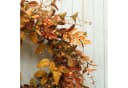 Sorvyzxn Dekokranz Künstlicher Herbstkranz mit glänzenden Eichenblättern Bild 5