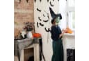 Sorvyzxn Kunstblumenstrauß 5er-Set Halloween Kürbisse Orange Schwarz Bild 5