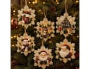 Bomiclss Kreativset 6-teilig Perlen- & Diamond-Art Weihnachtsdeko Bild 1
