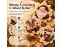 Bomiclss Kreativset 6-teilig Perlen- & Diamond-Art Weihnachtsdeko Bild 4