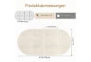 Zyronn Selbstklebende Filz-Pinnwand Beige Modul-System Bild 3