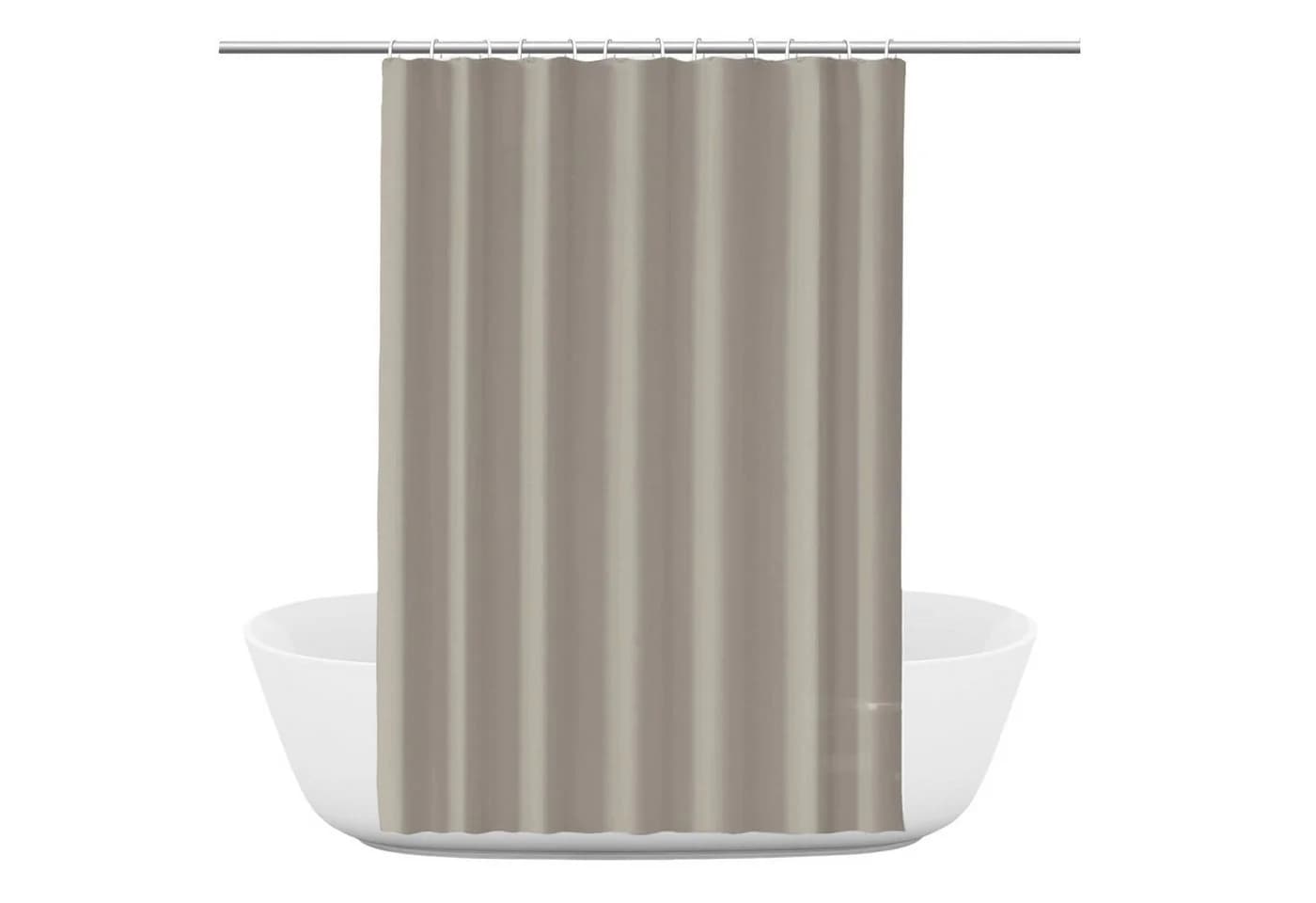 Agger Duschvorhang Beige Wasserdicht & Schimmelhemmend - Bild 2