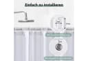 Agger Duschvorhang Beige Wasserdicht & Schimmelhemmend Bild 5