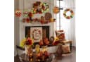 Bomiclss Hängedekoration Bastelset Herbst DIY Eulen Igel Kranz Bunt Bild 1