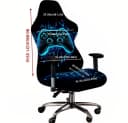 Diwzbyn Gaming-Stuhlbezug Set Elastisch Mesh Kratzfest 3D-Druck Bild 4
