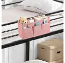 Diwzbyn Betttasche Organizer Hängeaufbewahrung Lila 3 Fächer Bild 4