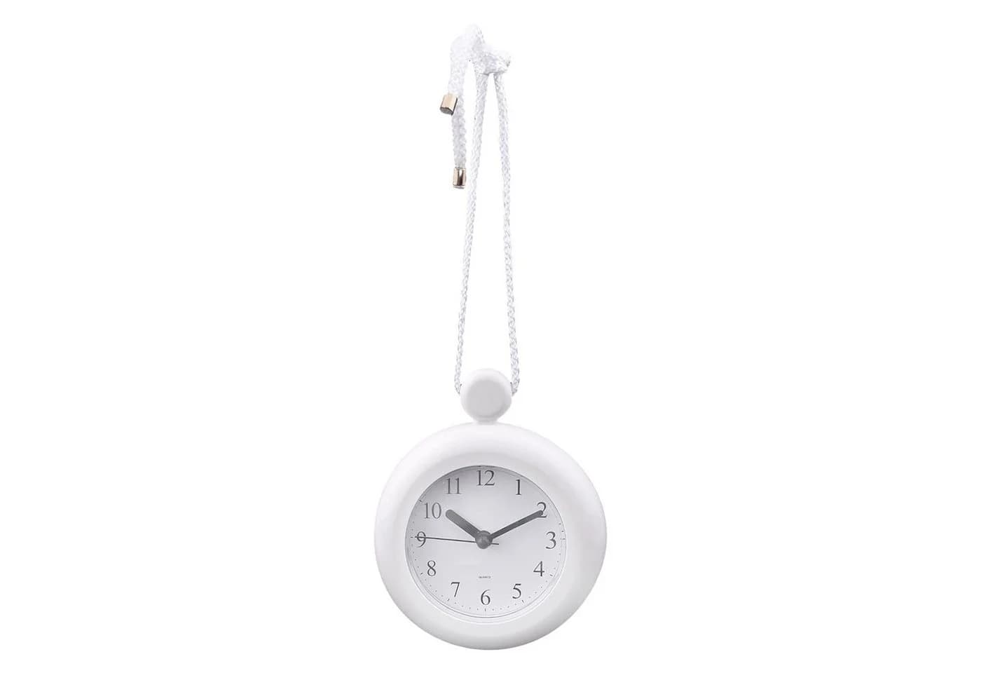 Mrilary Wanduhr Analog Weiß Leises Uhrwerk - Bild 3