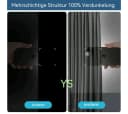 Agger Verdunklungsrollo Selbstklebend Zuschneidbar Silber Bild 4
