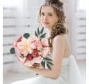 Diwzbyn Künstliche Blumen Set 24-tlg. Seidenblumen Mix Rosa Bild 4