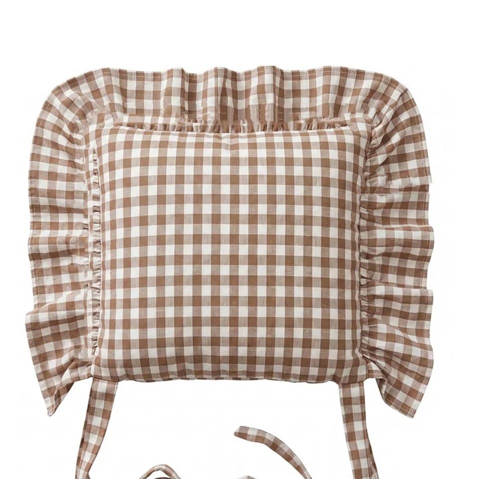 Diwzbyn Stuhlkissen 45x45 cm Rutschfest Abnehmbar Landhausstil - Bild 2