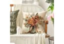 Sorvyzxn Kissenbezüge 4er-Set Herbst Eukalyptus Blumenmotiv Polyester Bild 5