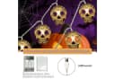 nsihing LED-Lichterkette Halloween Totenkopf 20 LEDs warmweiß Bild 4