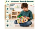 Flintry 6-in-1 Montessori Lernspielzeug aus Massivholz Bild 5