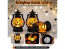 nsihing LED Laterne Halloween Kürbislaternen 3er Set Orange Bild 4