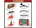 nsihing Elektrisches Spielzeugeisenbahn-Set mit Licht & Sound Bild 1