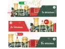 nsihing Elektrisches Spielzeugeisenbahn-Set mit Licht & Sound Bild 5