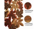 Sorvyzxn Tischläufer Herbst Polyester-Satin Besticktes Design Bild 3