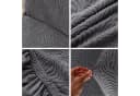 Diwzbyn Stuhlbezug 2/4er Set Elastisch Jacquard Braun Bild 5