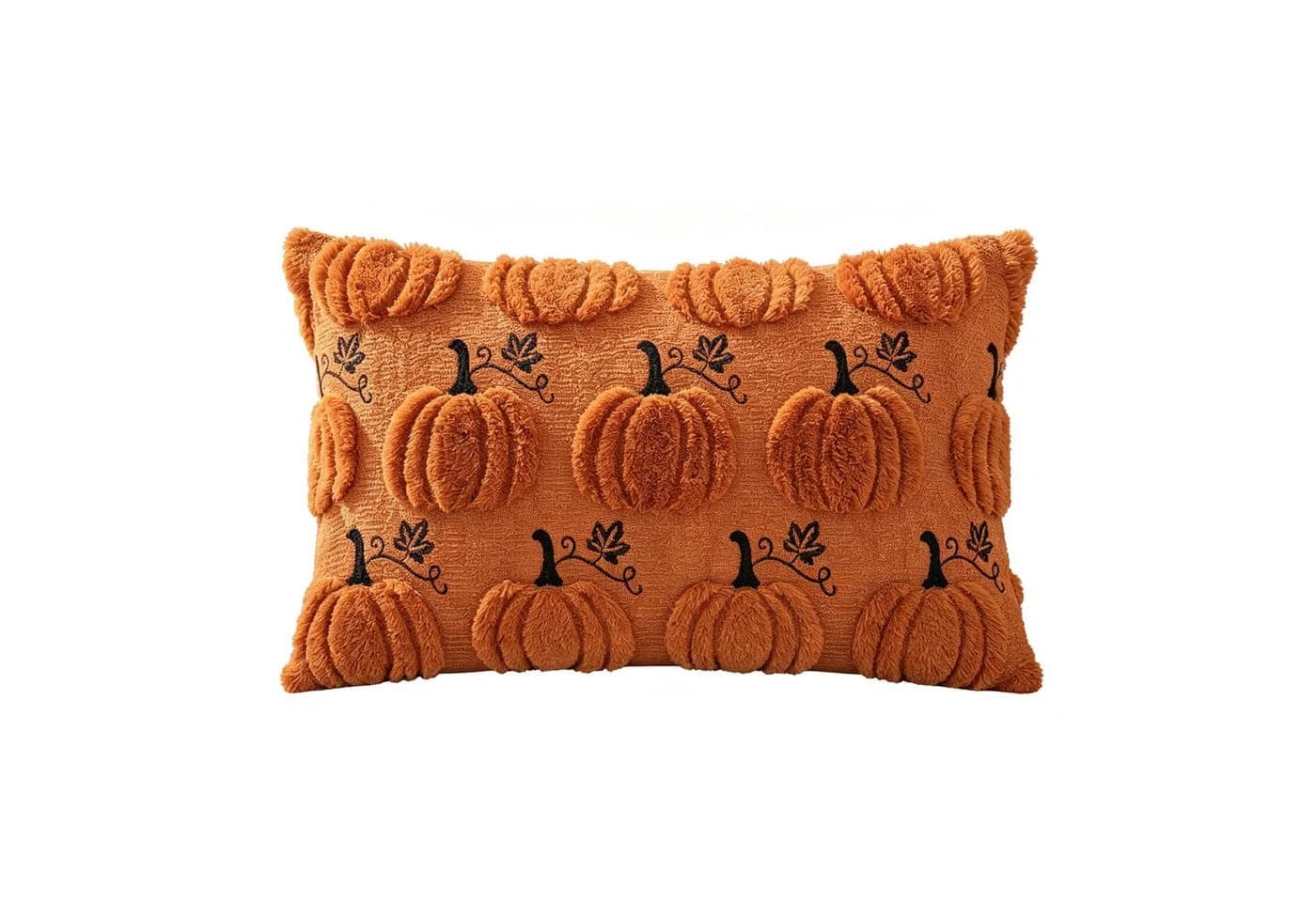 Diwzbyn Dekokissenbezug Kürbis Orange 45x45 cm Polyester - Bild 2