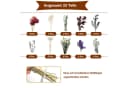 Diwzbyn Trockenblumenstrauß Groß Set Brautstrauß Getrocknet Bild 4