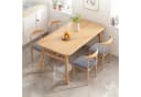 Diwzbyn Stuhlhusse 4er Set Grau Stretch Bezug mit Karomuster Bild 1