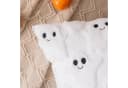 Sorvyzxn Kissenbezug Halloween 2er Set 45x45 cm Weiß/Schwarz 3D-Geister Bild 4