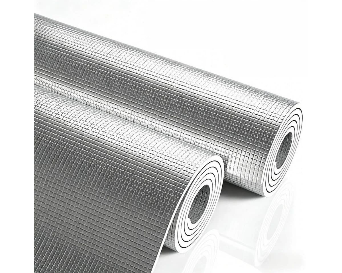 Diwzbyn Sonnenschutz-Fensterfolie Silber Aluminiumfolie Isolierfolie - Bild 2