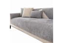 Zaewry Sofaschoner Grau Universal Rutschfest Waschbar Bild 2