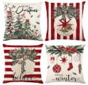 Agger Kissenbezug Set Weihnachten 45x45cm Rot Bild 2