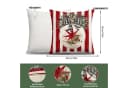 Agger Kissenbezug Set Weihnachten 45x45cm Rot Bild 5