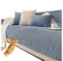 Minicloss Sofaschoner Blau Anti-Rutsch Bild 2