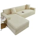 Diwzbyn Sofabezug High Stretch Beige Moderne Sofahusse Bild 2